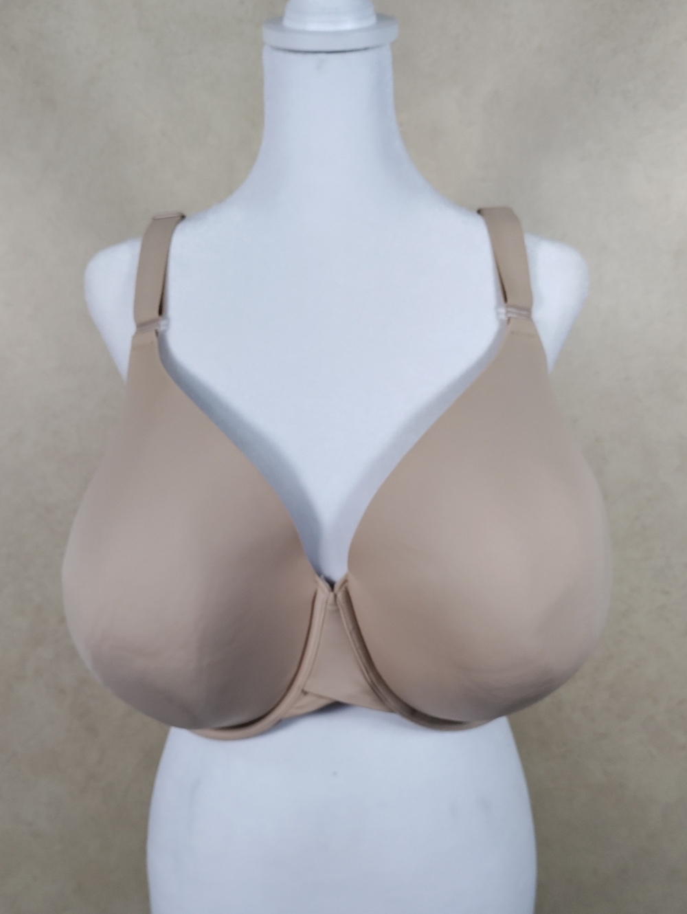 H193 Cacique Nude Smooth Full-Coverage Underwire Bra 46F
